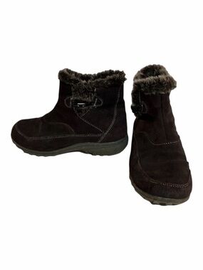 𝅺khombu Gracie brown booties, size 8, good condition